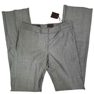 Universal Language Herringbone Trousers Tapered 30X35 Unhemed‎ Gray Flare NWT